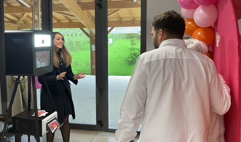 Animation photobooth entreprise Proxima Solutions